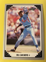 1991 Leaf Base Set #167 Oil Can Boyd