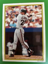 1989 Topps Glossy Send-Ins #11 Will Clark