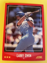 1988 Score Base Set #230 Larry Owen