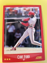 1988 Score Base Set #288 Curt Ford