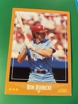 1988 Score Base Set #566 Ron Roenicke