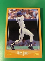 1988 Score Base Set #598 Ross Jones