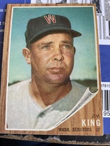 1962 Topps Base Set #42 Jim King