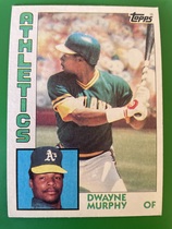 1984 Topps Base Set #103 Dwayne Murphy