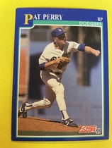 1991 Score Base Set #527 Pat Perry