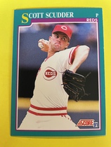 1991 Score Base Set #642 Scott Scudder