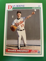 1991 Score Base Set #715 Dan Boone