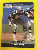 1990 Pro Set Base Set #81 Crawford Ker