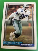 1992 Topps Base Set #340 Michael Irvin