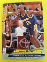 1992 Ultra Base Set #266 Latrell Sprewell