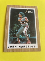 1987 Topps Mini League Leaders #49 John Canelosi