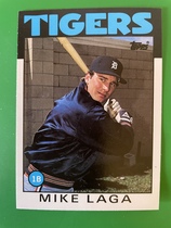 1986 Topps Traded #59T Mike Laga