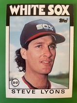 1986 Topps Traded #67T Steve Lyons