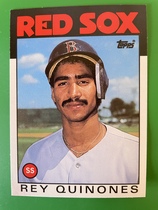 1986 Topps Traded #89T Rey Quinones