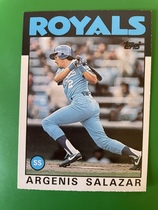 1986 Topps Traded #96T Argenis Salazar