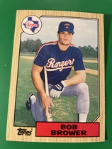 1987 Topps Traded #10T Bob Brower