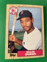1987 Topps Traded #14T Ellis Burks