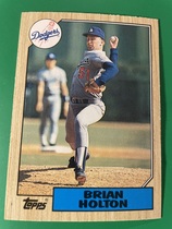 1987 Topps Traded #49T Brian Holton