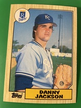 1987 Topps Traded #51T Danny Jackson