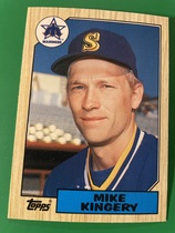 1987 Topps Traded #58T Mike Kingery