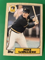 1987 Topps Traded #61T Mike Lavalliere