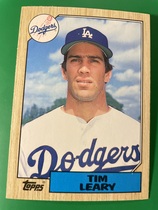 1987 Topps Traded #64T Tim Leary