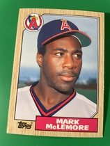 1987 Topps Traded #75T Mark McLemore