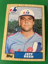 1987 Topps Traded #100T Jeff Reed