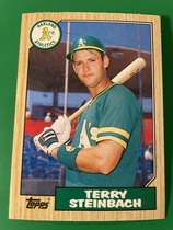 1987 Topps Traded #117T Terry Steinbach