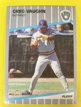 1989 Fleer Update #41 Greg Vaughn