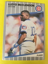 1989 Fleer Update #77 Lloyd McClendon