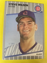 1989 Fleer Update #82 Steve Wilson