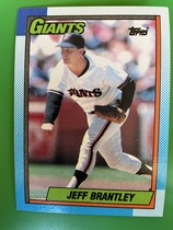 1990 Topps Base Set #703 Jeff Brantley