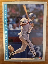 1993 Fleer Base Set #337 Manuel Lee