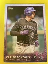 2015 Topps Base Set Series 2 #479 Carlos Gonzalez