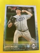 2015 Topps Base Set Series 2 #556 Jake Mcgee