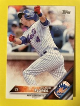 2016 Topps Base Set #86 Wilmer Flores