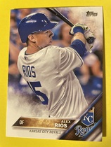 2016 Topps Base Set Series 2 #501 Alex Rios