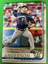 2019 Topps Base Set #5 Chase Anderson