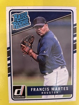 2017 Panini Chronicles Donruss Rated Rookie #227 Francis Martes