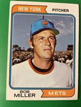 1974 Topps Base Set #624 Bob Miller