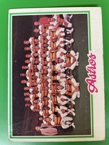 1978 Topps Base Set #112 Astros Team