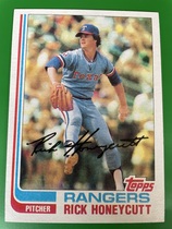 1982 Topps Base Set #751 Rick Honeycutt