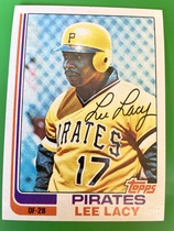 1982 Topps Base Set #752 Lee Lacy