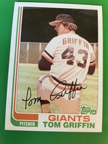 1982 Topps Base Set #777 Tom Griffin