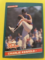 1986 Donruss Rookies #6 Charlie Kerfeld