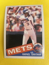 1985 Topps Base Set #67 Rafael Santana