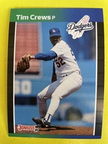 1989 Donruss Base Set #486 Tim Crews