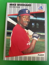 1989 Fleer Base Set #513 Mike Woodard