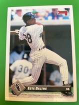 1993 Donruss Base Set #595 Este Beltre